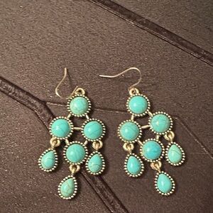 Turquoise Dangle Earrings